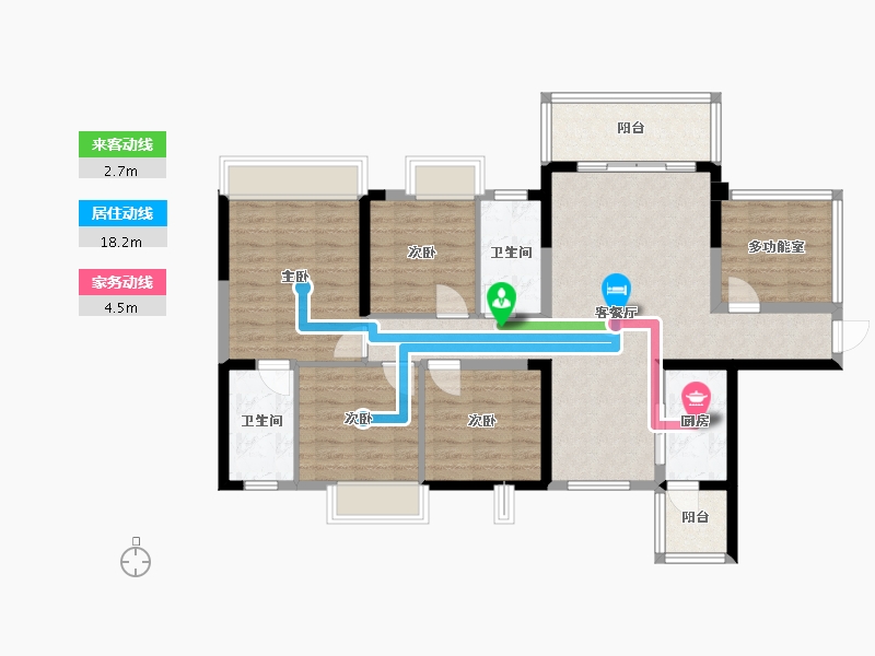 广西壮族自治区-防城港市-金石公园里-101.87-户型库-动静线