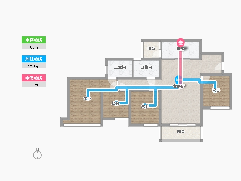 四川省-眉山市-江兰台-79.99-户型库-动静线