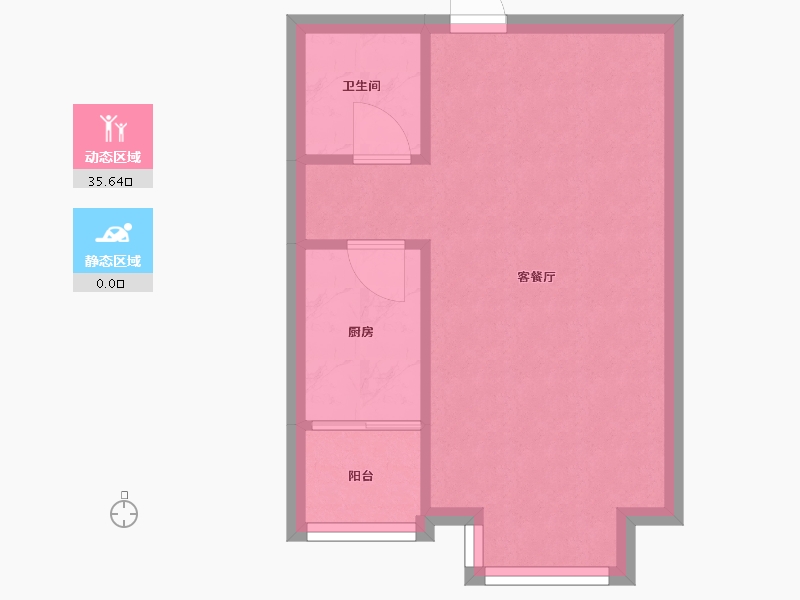 四川省-成都市-阳光365-34.25-户型库-动静分区