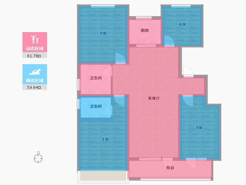 山东省-济宁市-太白国风-116.00-户型库-动静分区