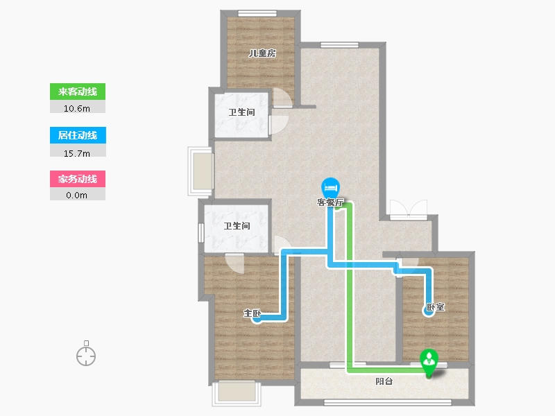 山西省-太原市-保利东郡-150.00-户型库-动静线