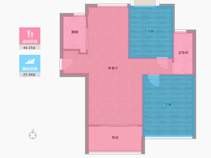 福建省-厦门市-同城四季-67.80-户型库-动静分区