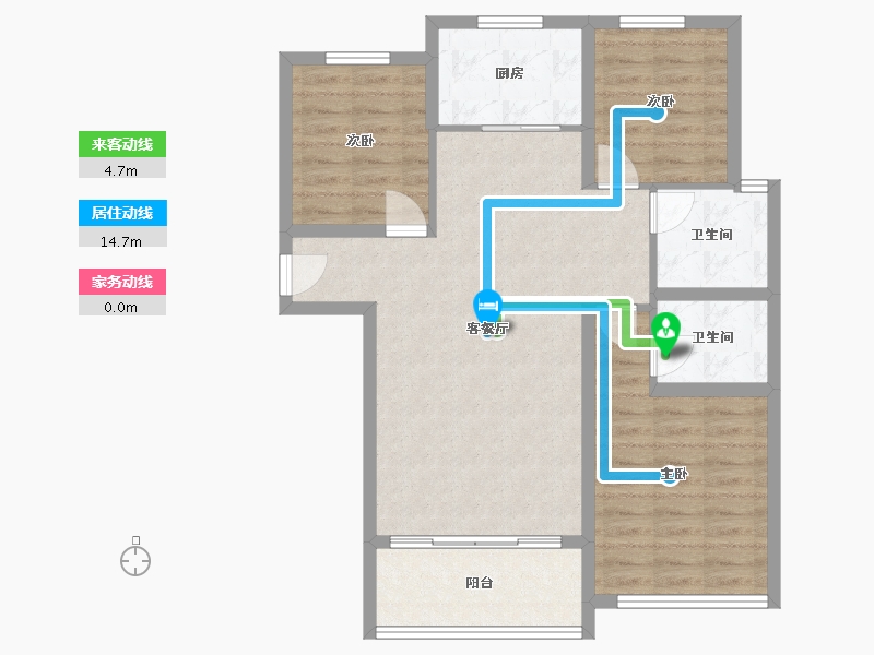 河北省-邢台市-华悦城-94.40-户型库-动静线