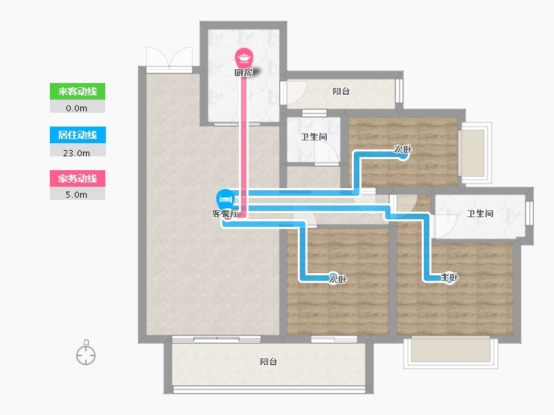 贵州省-贵阳市-融创九樾府-99.00-户型库-动静线