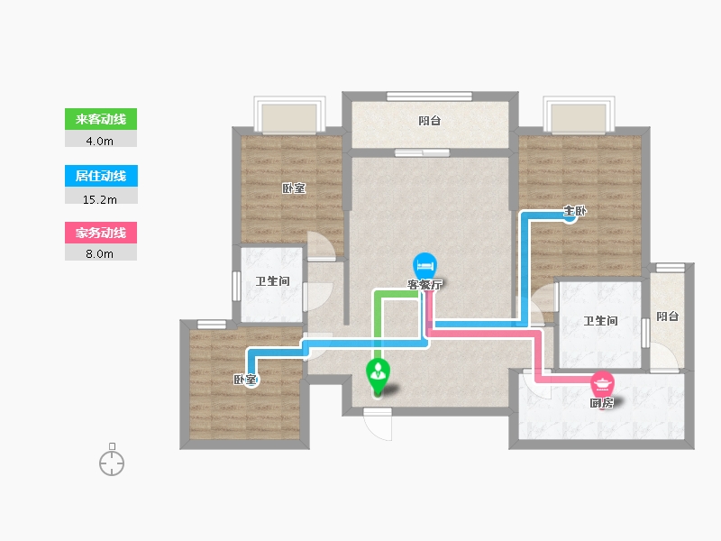 云南省-曲靖市-丽晶府-102.33-户型库-动静线