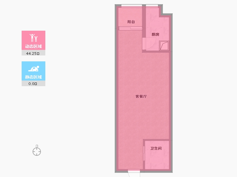 云南省-昆明市-俊尚峰-39.20-户型库-动静分区