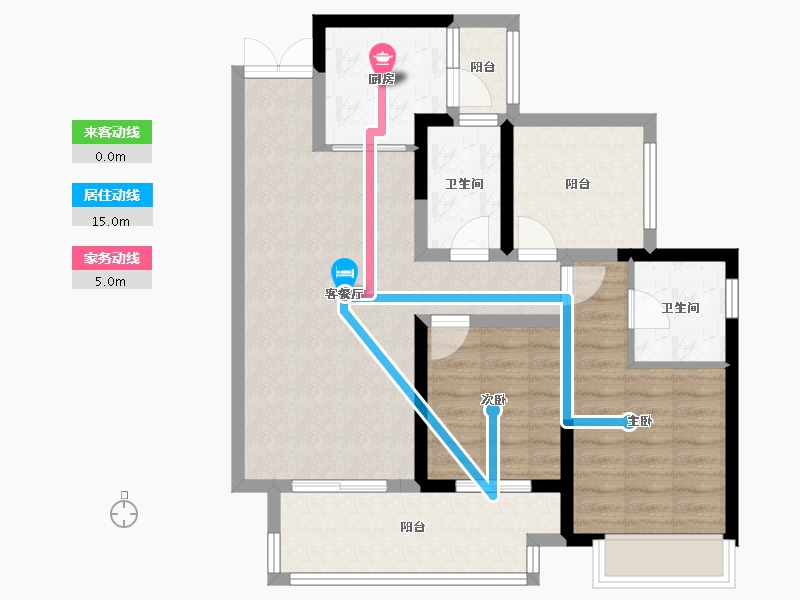 广东省-云浮市-吾悦华府-82.24-户型库-动静线