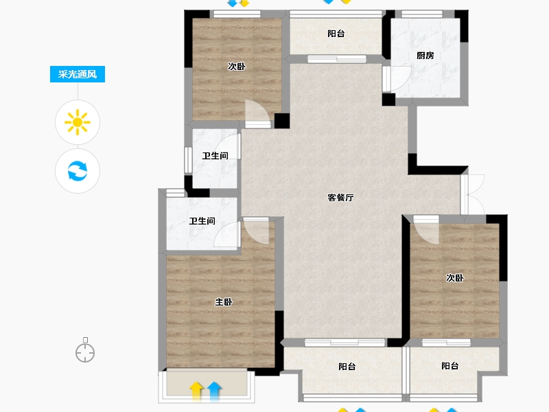 河南省-周口市-尚书一品-95.00-户型库-采光通风