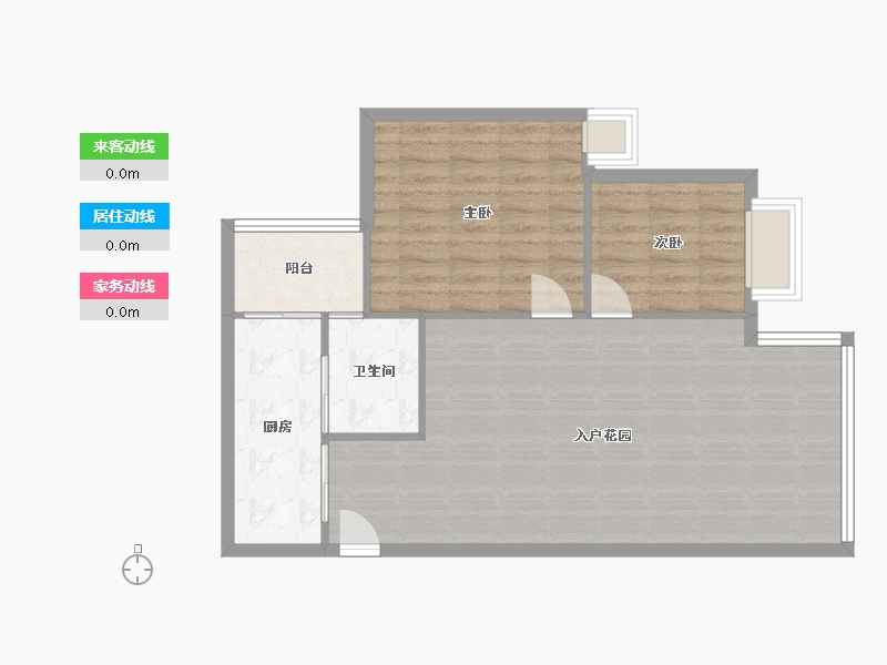 四川省-成都市-中新公园大道-西区-116.00-户型库-动静线