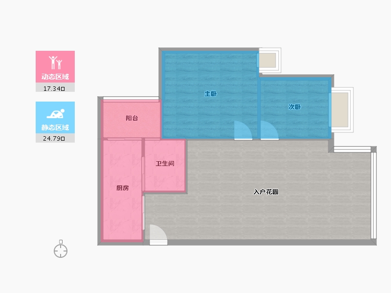 四川省-成都市-中新公园大道-西区-116.00-户型库-动静分区