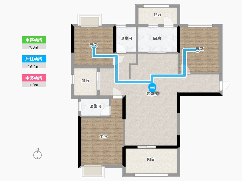 湖北省-宜昌市-御庭湾-114.58-户型库-动静线