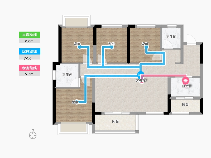 四川省-眉山市-天府智慧城-100.00-户型库-动静线