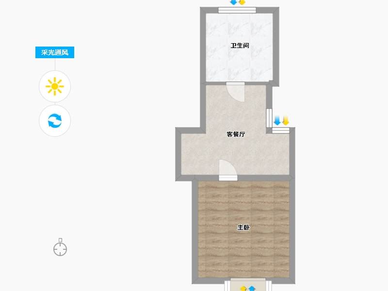 北京-北京市-万科弗农小镇-三期-118.00-户型库-采光通风