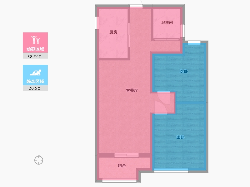 福建省-福州市-福州国贸学原-三期-52.30-户型库-动静分区