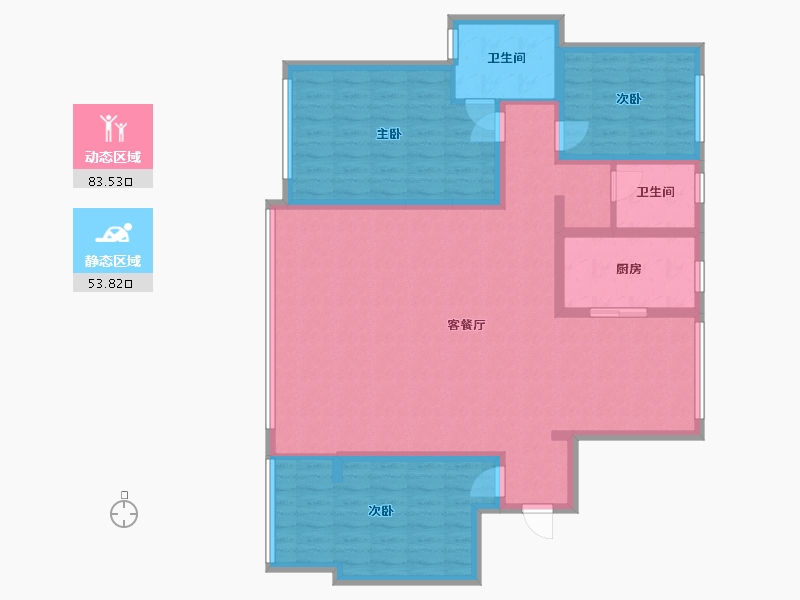 山东省-威海市-金猴观湖阅山-南区-112.00-户型库-动静分区