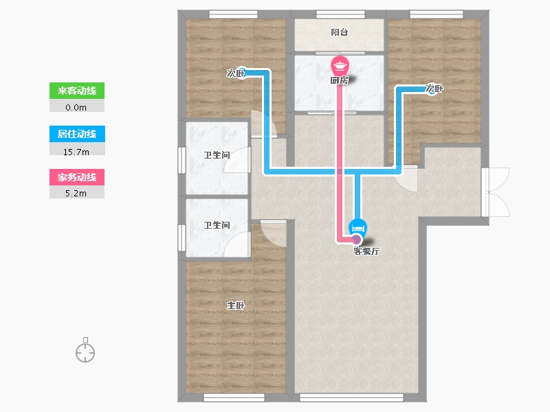 山西省-大同市-上华琚-97.33-户型库-动静线