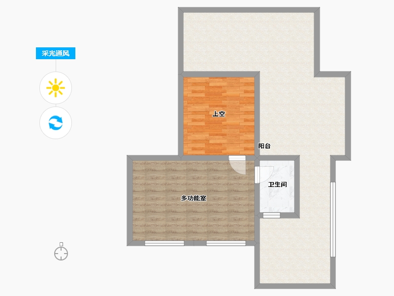 浙江省-衢州市-龙天和园(吉恒家园)-123.73-户型库-采光通风