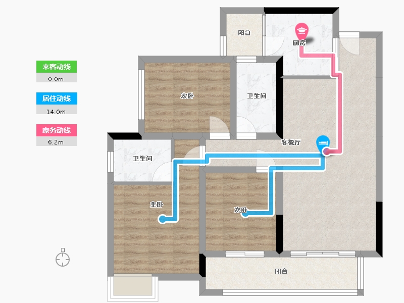 四川省-成都市-人居·长岛荟城-112.00-户型库-动静线