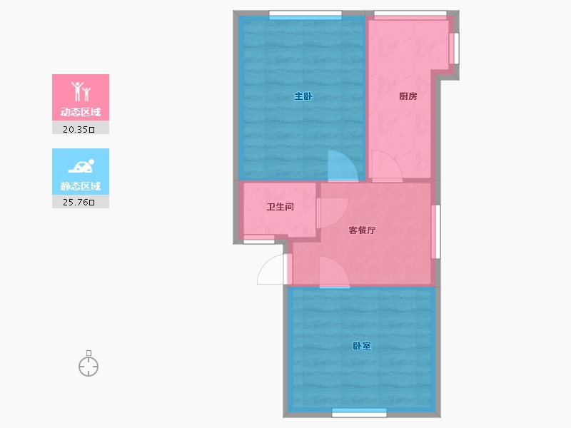 河北省-石家庄市-联盟小区-42.00-户型库-动静分区