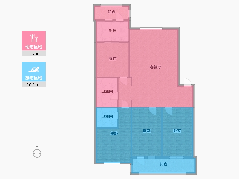 河北省-廊坊市-三强小区-138.00-户型库-动静分区