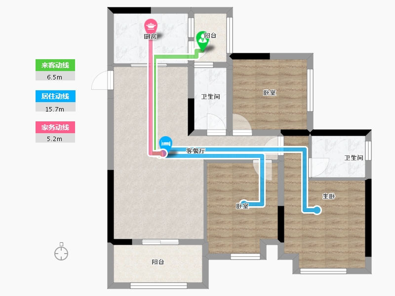 四川省-广安市-中广·悦府-90.00-户型库-动静线