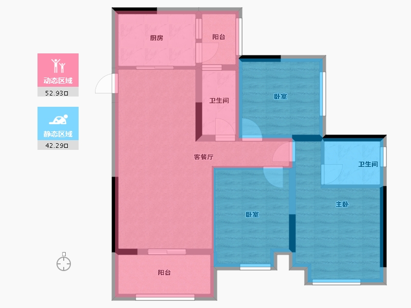 四川省-广安市-中广·悦府-90.00-户型库-动静分区