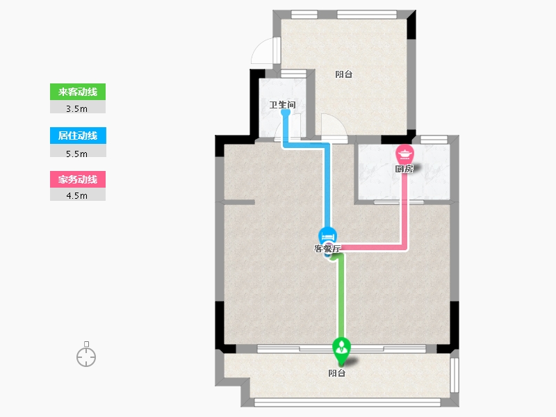 广东省-广州市-中海熙园-135.00-户型库-动静线