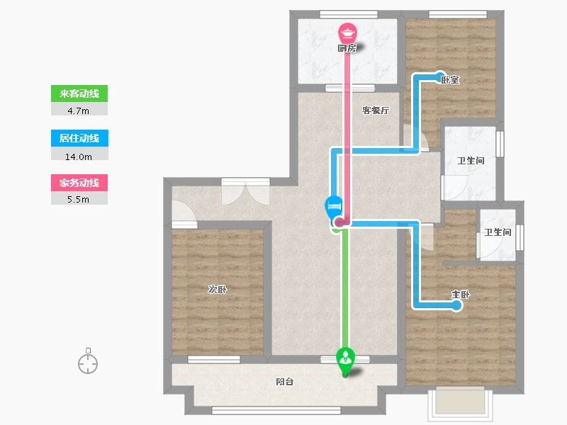 河南省-安阳市-泰和府-93.00-户型库-动静线