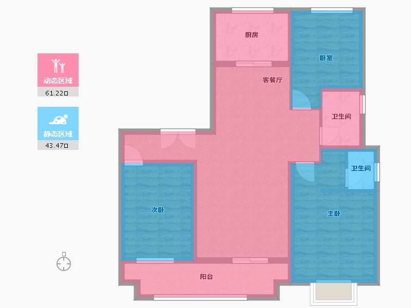 河南省-安阳市-泰和府-93.00-户型库-动静分区