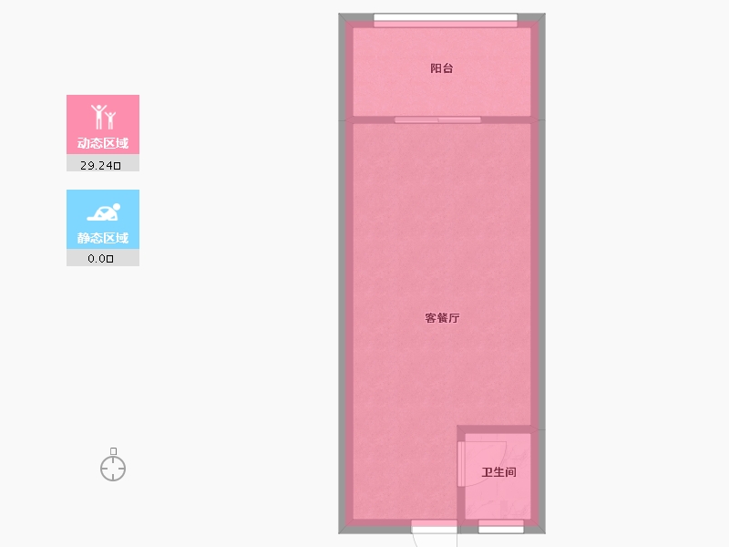 广东省-惠州市-听涛雅苑-25.49-户型库-动静分区