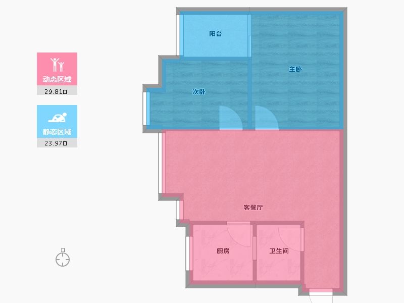 广东省-广州市-汇侨新城-北区-47.00-户型库-动静分区