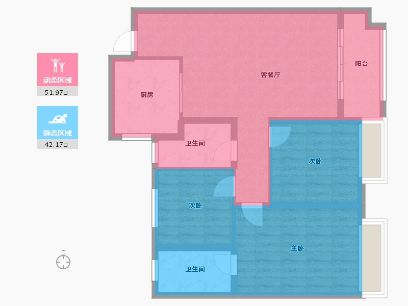 河南省-安阳市- 名门意境-120.00-户型库-动静分区