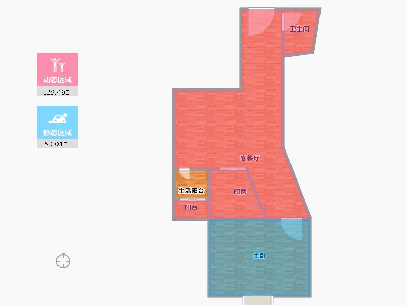 浙江省-温州市-安平小区-177.14-户型库-动静分区