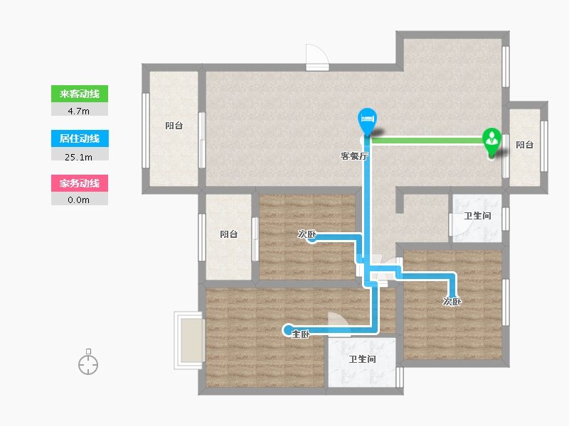 河南省-驻马店市-王府壹号-113.10-户型库-动静线