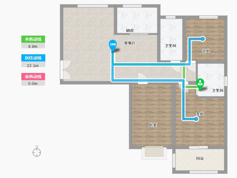 山东省-德州市-星凯国际广场-114.00-户型库-动静线