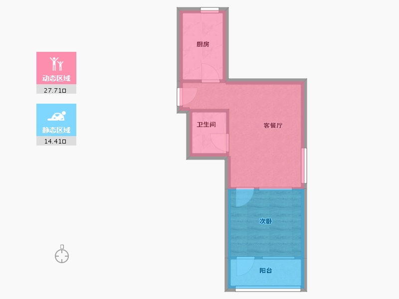 山东省-青岛市-错埠岭小区-38.96-户型库-动静分区