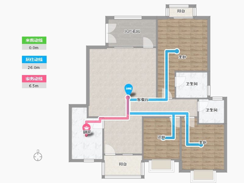 四川省-成都市-东山国际-125.00-户型库-动静线