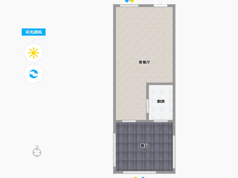 广东省-深圳市-深业紫麟山-226.00-户型库-采光通风