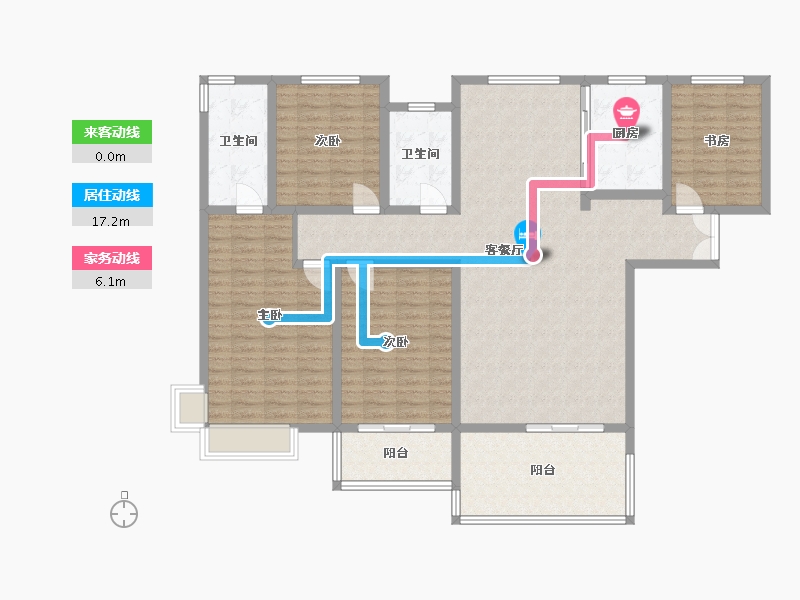 山西省-运城市-外滩玺园-170.00-户型库-动静线