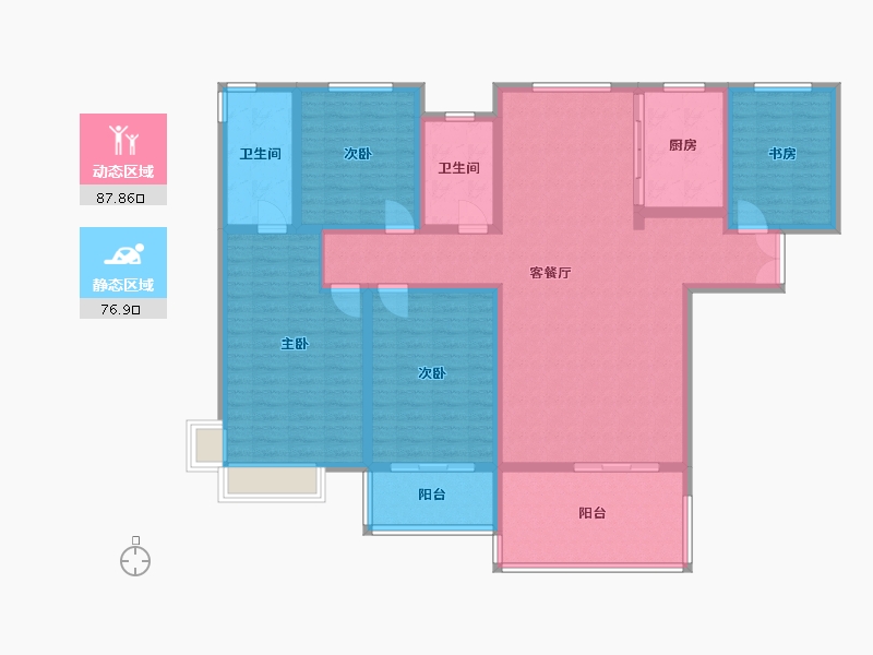 山西省-运城市-外滩玺园-170.00-户型库-动静分区