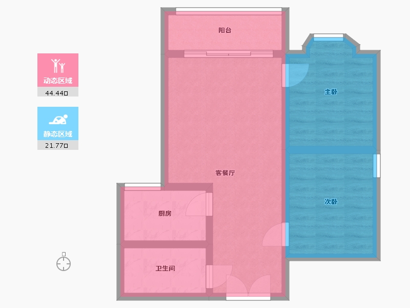 河北省-邢台市-锦瑞名苑-98.00-户型库-动静分区