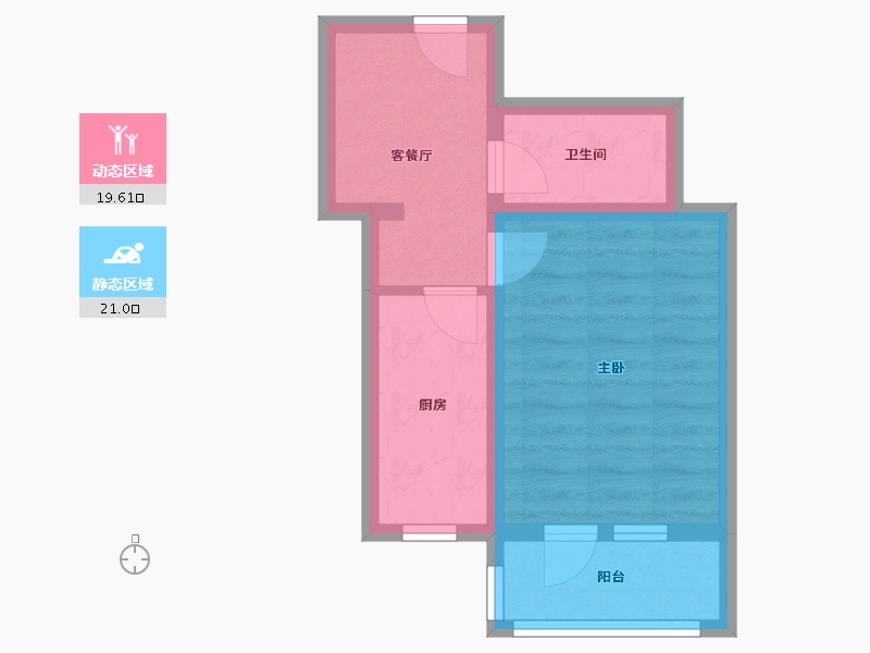 北京-北京市-甘家口小区-32.30-户型库-动静分区