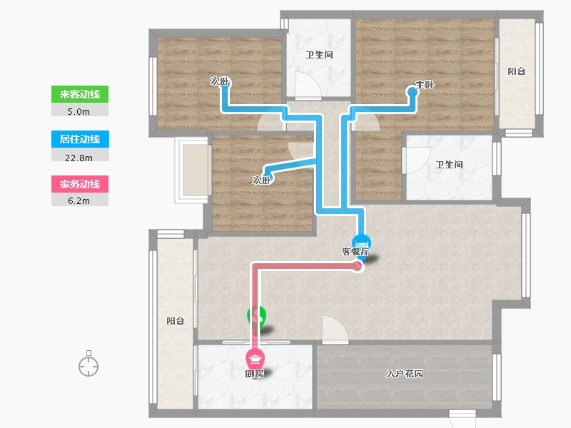 广东省-中山市-汇晖-98.00-户型库-动静线