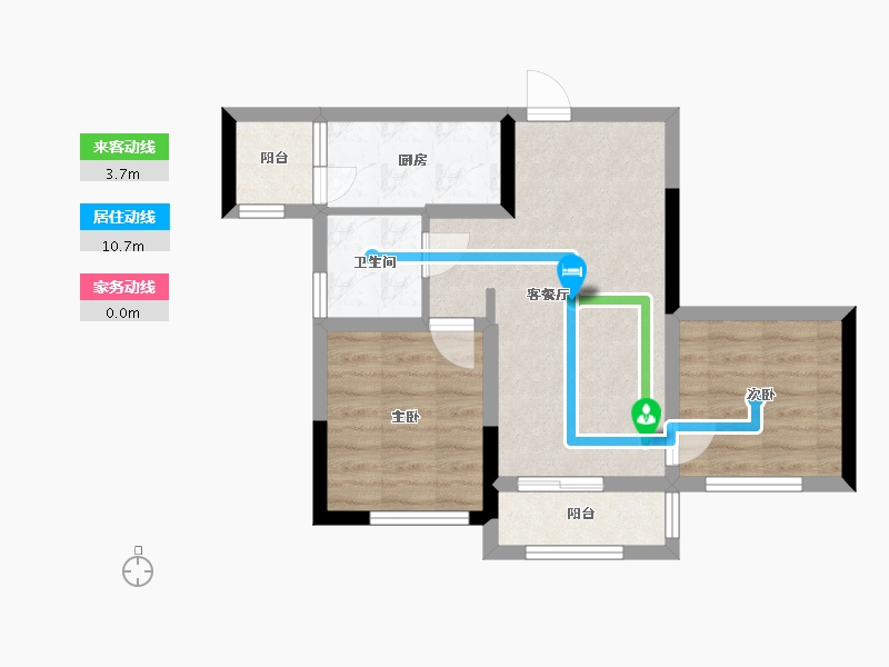 四川省-成都市-贤悦府-56.00-户型库-动静线