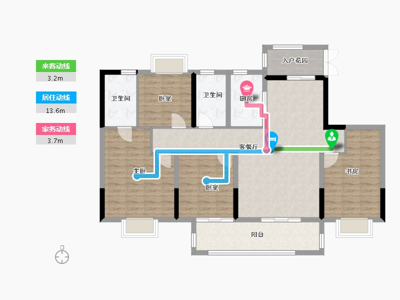 江西省-宜春市-翰林苑-114.00-户型库-动静线