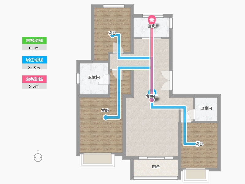 河北省-邢台市-旭阳学府东区-100.00-户型库-动静线