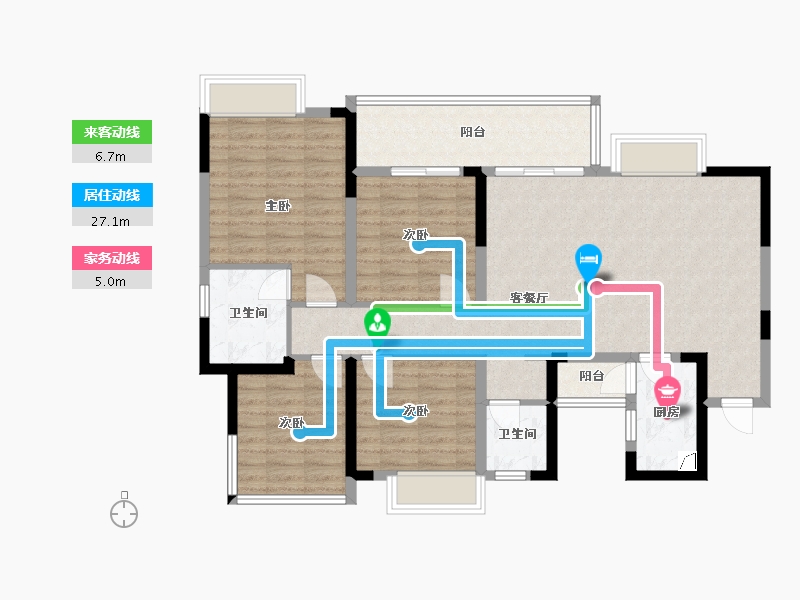 四川省-巴中市-印江洲-130.00-户型库-动静线