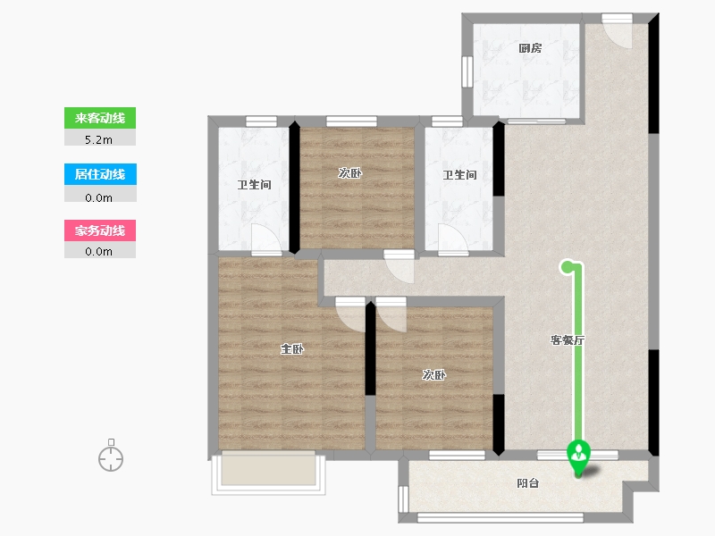 河南省-南阳市-新野建业城-92.22-户型库-动静线