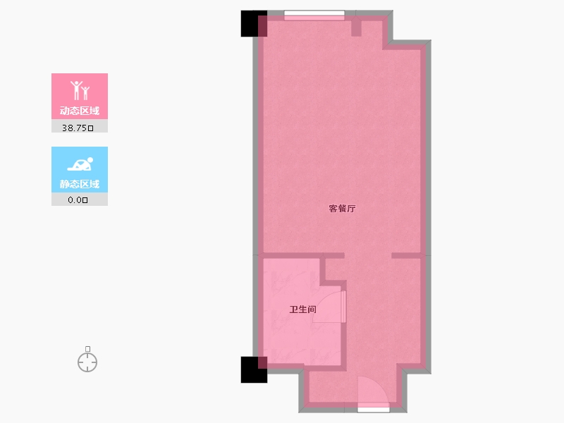 河北省-石家庄市-宝能中心-38.00-户型库-动静分区