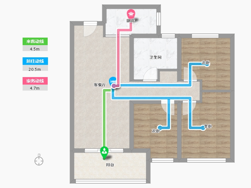 湖北省-武汉市-保利军运村-97.97-户型库-动静线